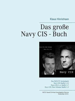 cover image of Das große Navy CIS--Buch 2016